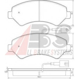 STABDŽIŲ TRINKELIŲ KOMPLEKTAS FIAT DUCATO 06-,PEUGEOT BOXER