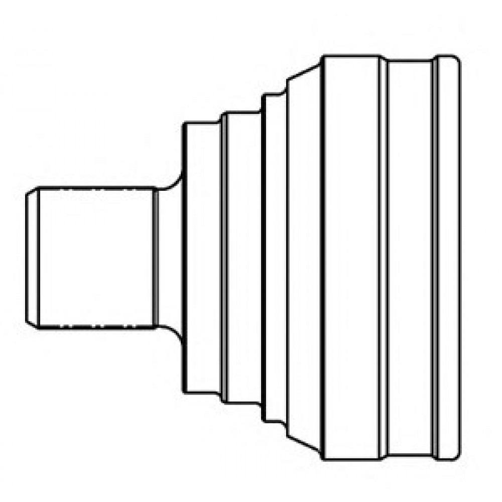 PUSAŠIS VOLVO S60/C70/V70/S70/S80 2.0-2.4