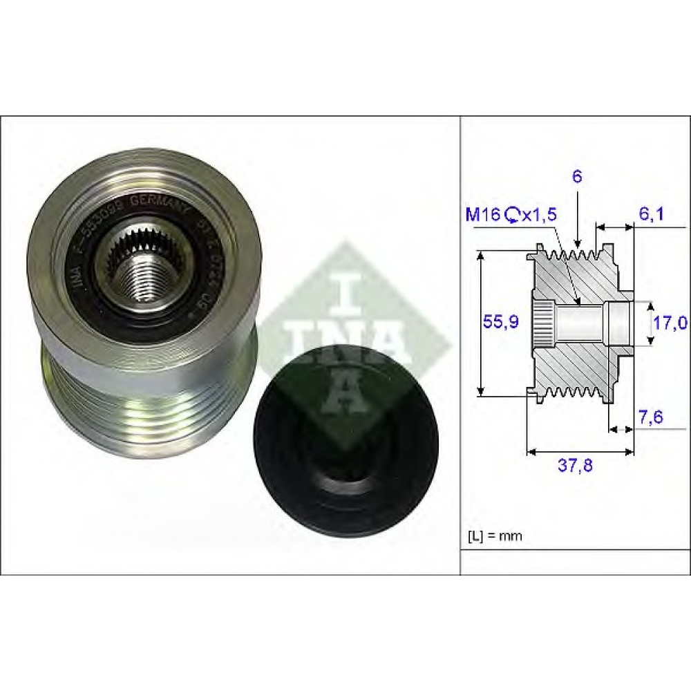 ĮTEMPIMO GUOLIS VOLVO S60/V70/S80