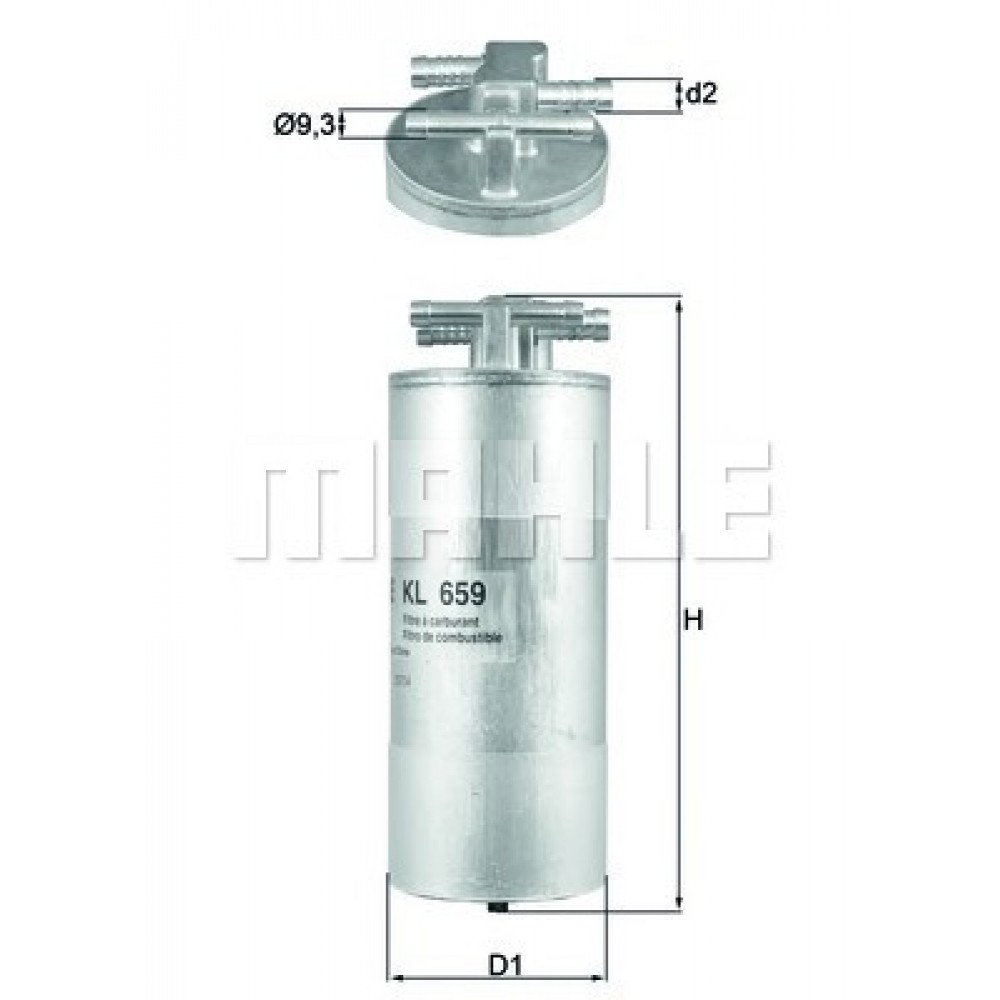 KURO FILTRAS AUDI A6 2,7-3,0TDĮ- 04-