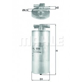 KURO FILTRAS AUDI A6 2,7-3,0TDĮ- 04-