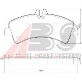 STABDŽIŲ TRINKELIŲ KOMPLEKTAS MB SPRINTER,VW CRAFTER 06-