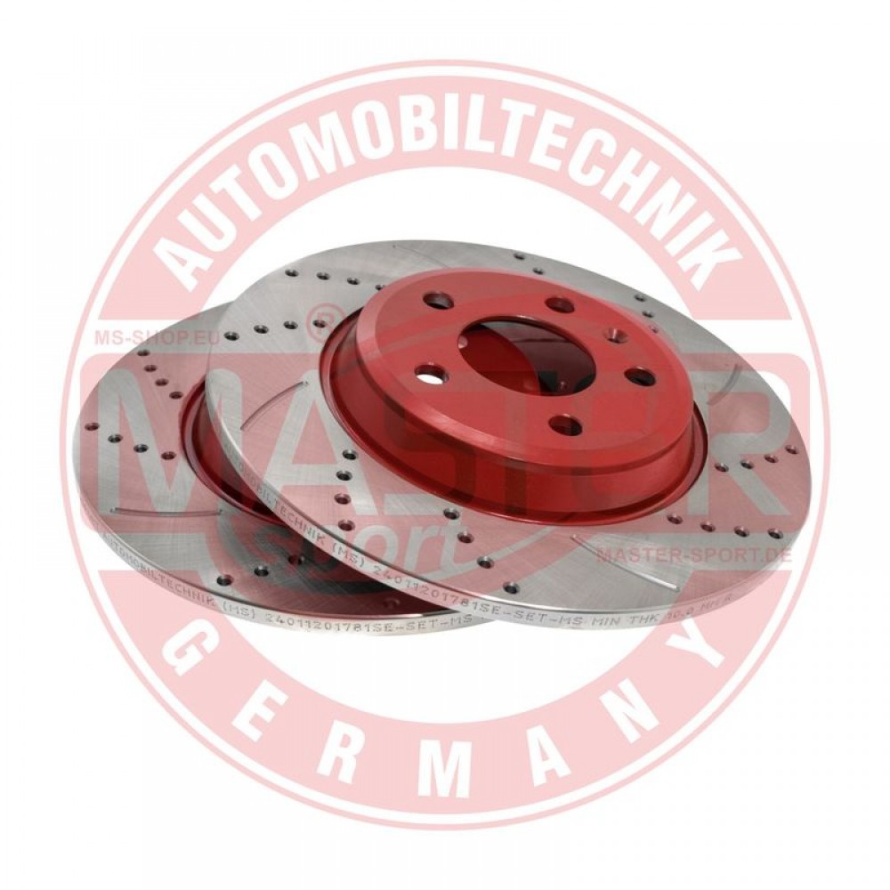 STABDŽIŲ DISKAS AUDI A4 07-/A5/A6 10-/Q5 KPL 2 VNT.GALAS SPORT-EXTREME