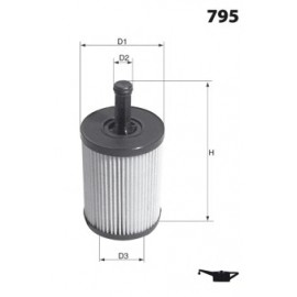 ALYVOS FILTRAS VW TOUAREG/PHAETON (3D2) 5,0TDĮ 02-10