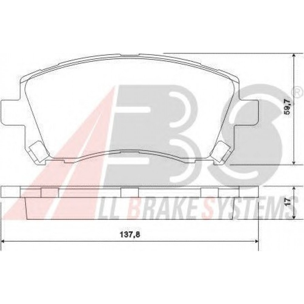 STABDŽIŲ TRINKELIŲ KOMPLEKTAS SUBARU LEGACY,IMPREZA,OUTBAC,TRIBECA