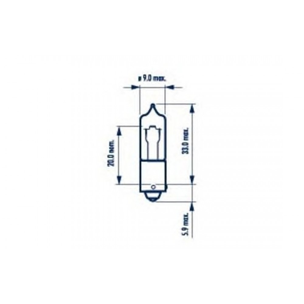 LEMPUTĖ H21W 12V