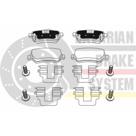 STABDŽIŲ TRINKELIŲ KOMPLEKTAS OPEL ASTRA,ZAFIRA 01-,MERIVA 03- GALAS