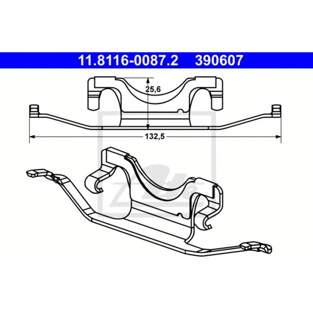 STAB.KALAD.LAIK.MB CLS (C218), CLS SHOOTING BRAKE (X218), E T-MODELIS (S212), E (W212) 1.8-5.5 01.09-