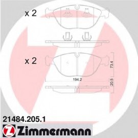 STABDŽIŲ TRINKELIŲ KOMPLEKTAS BMW 7 E38 750I 94-01