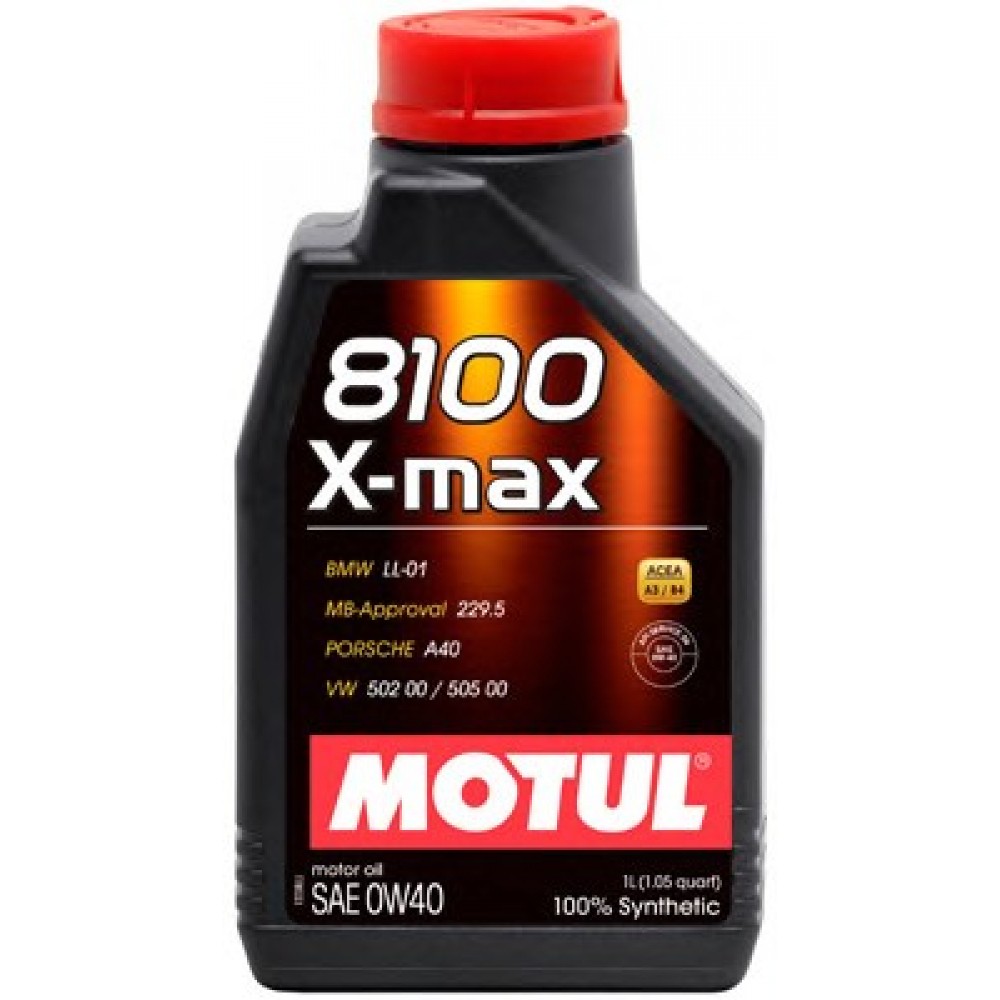 MOTUL 8100  X-MAX  0W40 1L