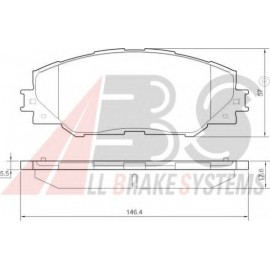 STABDŽIŲ TRINKELIŲ KOMPLEKTAS TOYOTA RAV 4 06-/AURIS 07-