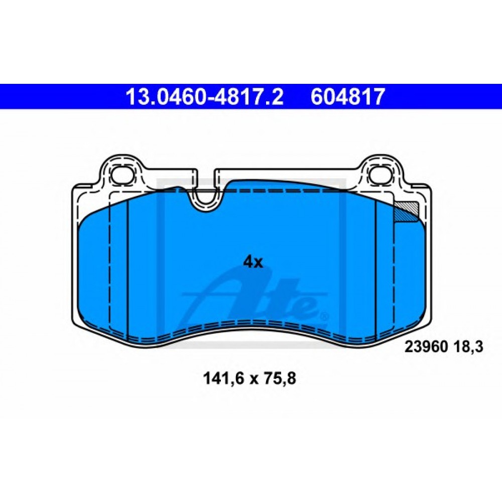 STABDŽIŲ TRINKELIŲ KOMPLEKTAS MB W211/W220/W221 02-