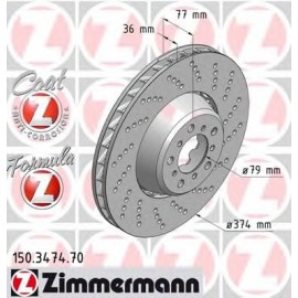 STABDŽIŲ DISKAS BMW 5 (E60), 5 (E61), 6 (E63), 6 (E64) 5.0 09.04-12.10