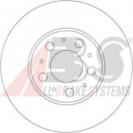 STABDŽIŲ DISKAS VOLVO S60/S80/V70 98-