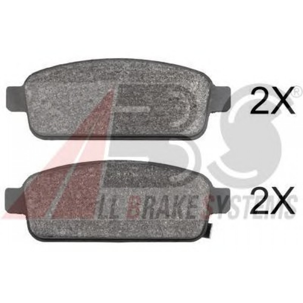 STABDŽIŲ TRINKELIŲ KOMPLEKTAS OPEL AMPERA, ASTRA H,J,MOKKA X, ZAFIRA C/CHEVROLET AVEO, CRUZE 09-