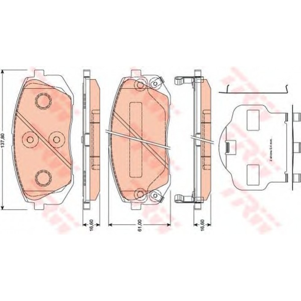 STABDŽIŲ TRINKELIŲ KOMPLEKTAS HYUNDAI,KIA