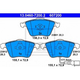 STABDŽIŲ TRINKELIŲ KOMPLEKTAS AUDI A4/A6/A8,VW 04- PRIEKIS