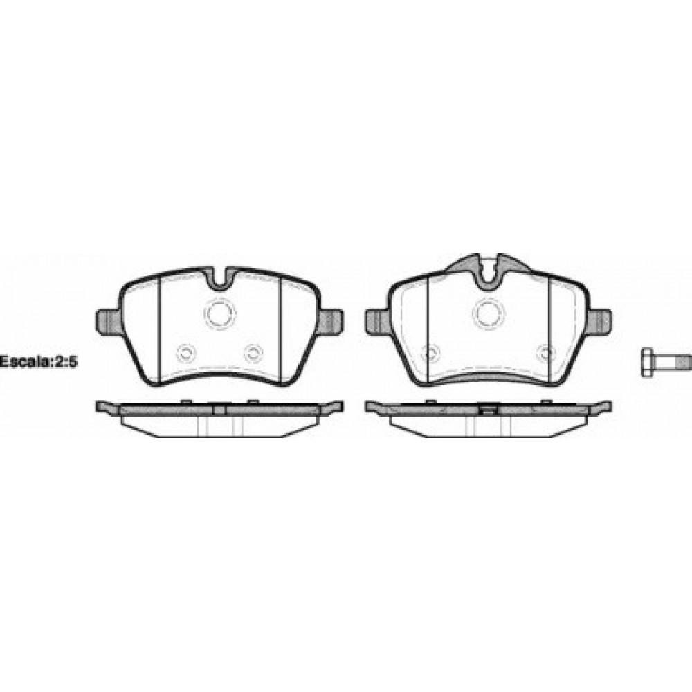 KALADĖS MINI COOPER 04-