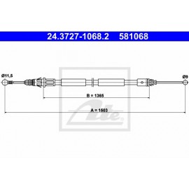LYNAS RANKINIO STABDŽIO RENAULT TRAFIC 03-