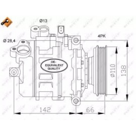 AC SIURBLYS AUDI A4, A6 1.9D 11.00-01.05