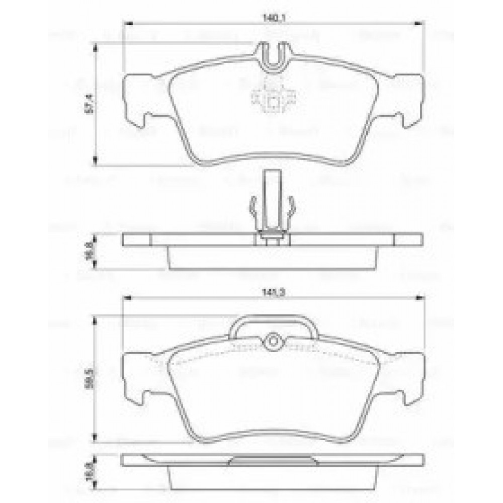 STABDŽIŲ TRINKELIŲ KOMPLEKTAS MB W211/W220/W221 02-