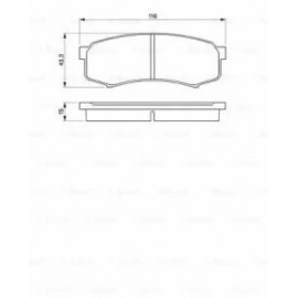 STABDŽIŲ TRINKELIŲ KOMPLEKTAS TOYOTA GALINĖ AŠIS LANDCR.