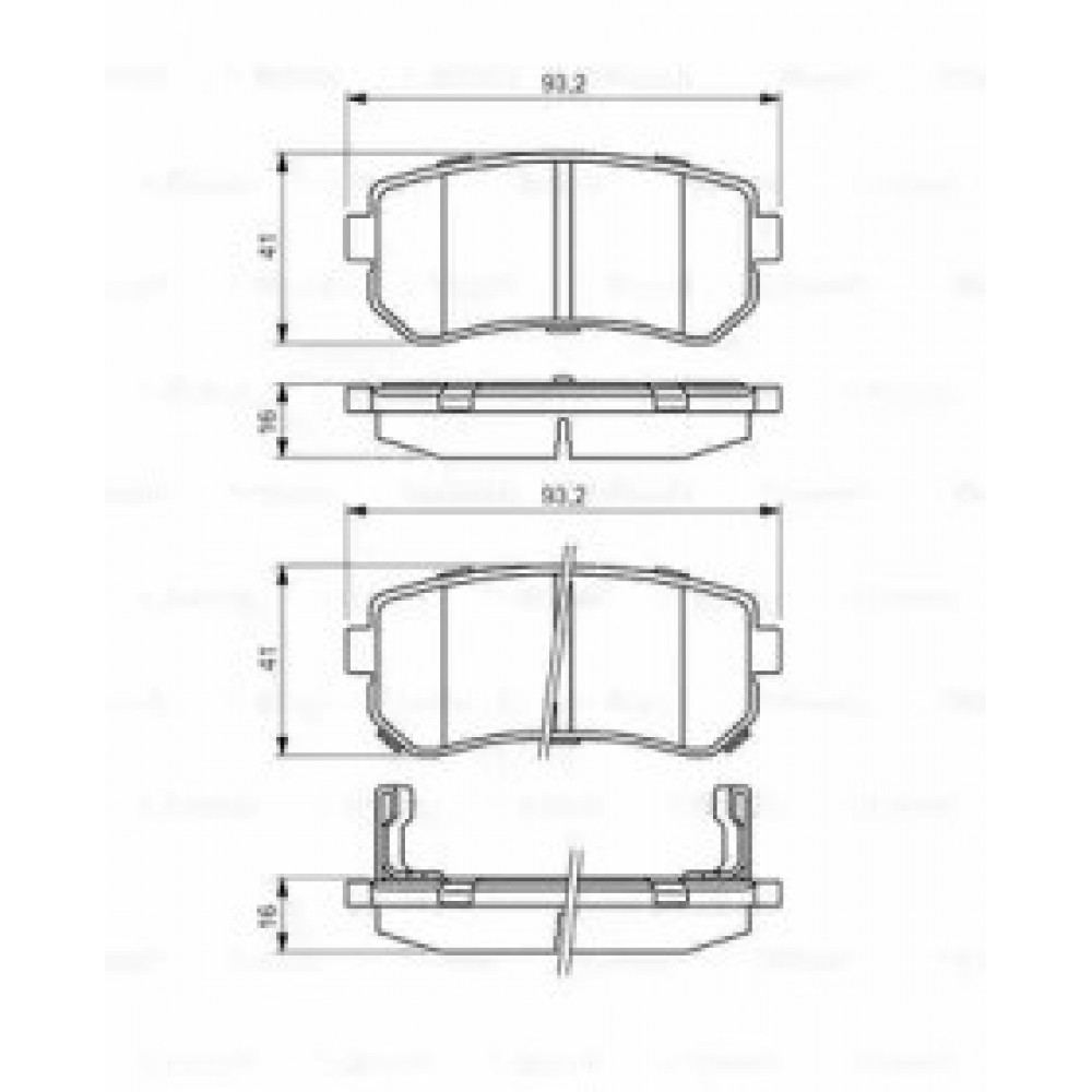 STABDŽIŲ TRINKELIŲ KOMPLEKTAS HYUNDAI ACCENT,I30 05-/KIA RIO 05-