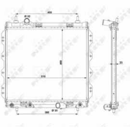 RADIATORIUS CHRYSLER PT CRUISER