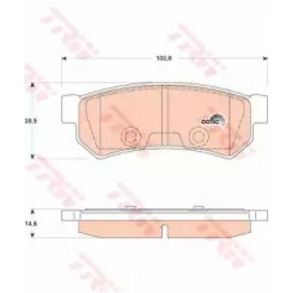 STABDŽIŲ TRINKELIŲ KOMPLEKTAS CHEVROLET,DAEWOO 05-