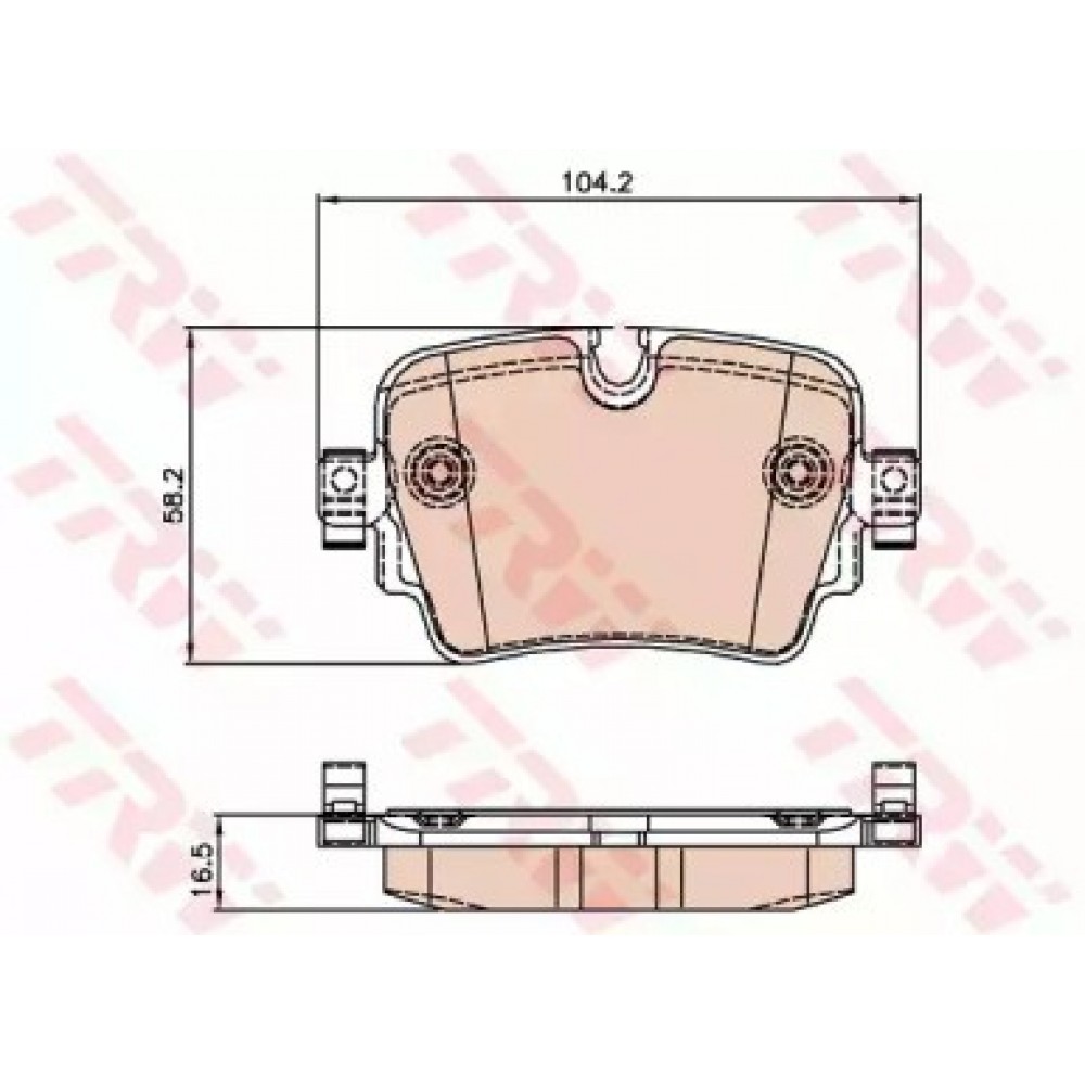 STABDŽIŲ TRINKELIŲ KOMPLEKTAS JAGUAR XF, XF SPORTBRAKE, XJ, XK 2.0-5.0 03.06-