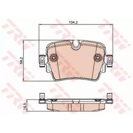 STABDŽIŲ TRINKELIŲ KOMPLEKTAS JAGUAR XF, XF SPORTBRAKE, XJ, XK 2.0-5.0 03.06-