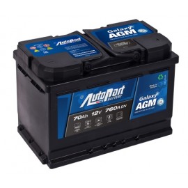 AKUMULIATORIUS AUTOPART AGM GALAXY 70AH/12V