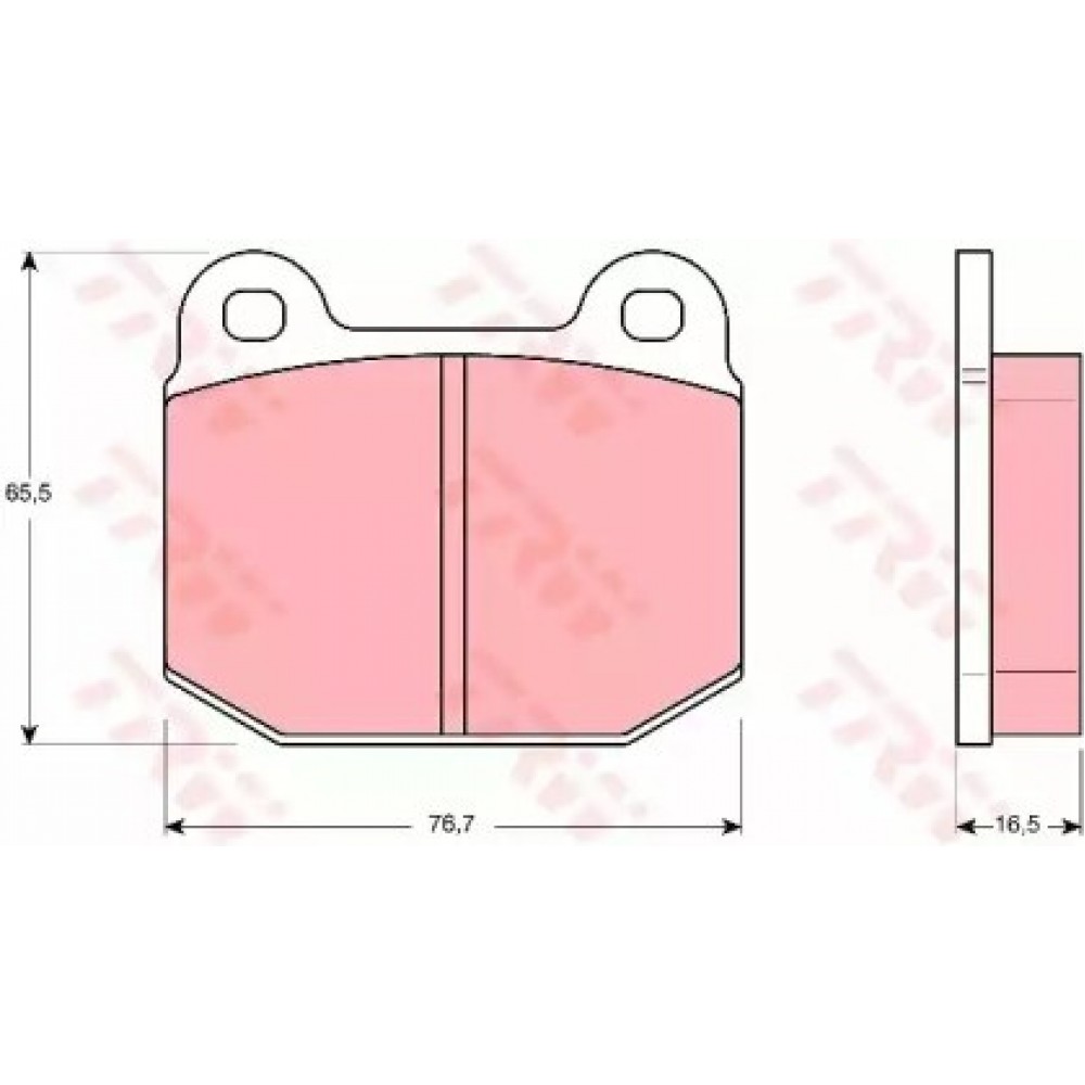 STABDŽIŲ TRINKELIŲ KOMPLEKTAS BMW 3 (E21); CHEVROLET CAMARO; OPEL ASCONA B, INSIGNIA A, KADETT C, KADETT C CITY, MANTA B, REKORD D, REKORD E 1.2-6.