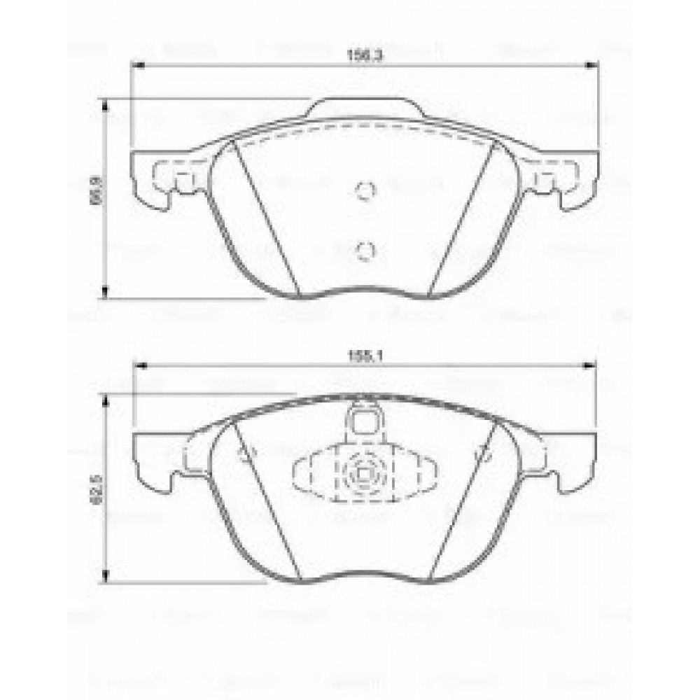 STABDŽIŲ TRINKELIŲ KOMPLEKTAS FORD FOCUS,MAZDA 3/5,VOLVO S40