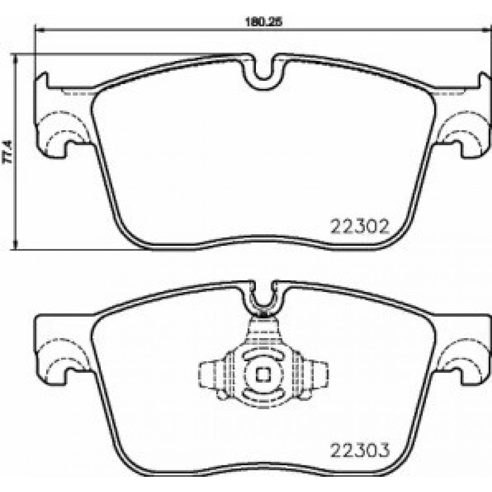 STABDŽIŲ TRINKELIŲ KOMPLEKTAS JAGUAR,LAND ROVER RANGE ROVER VELAR 2.0-3.0H 03.15-