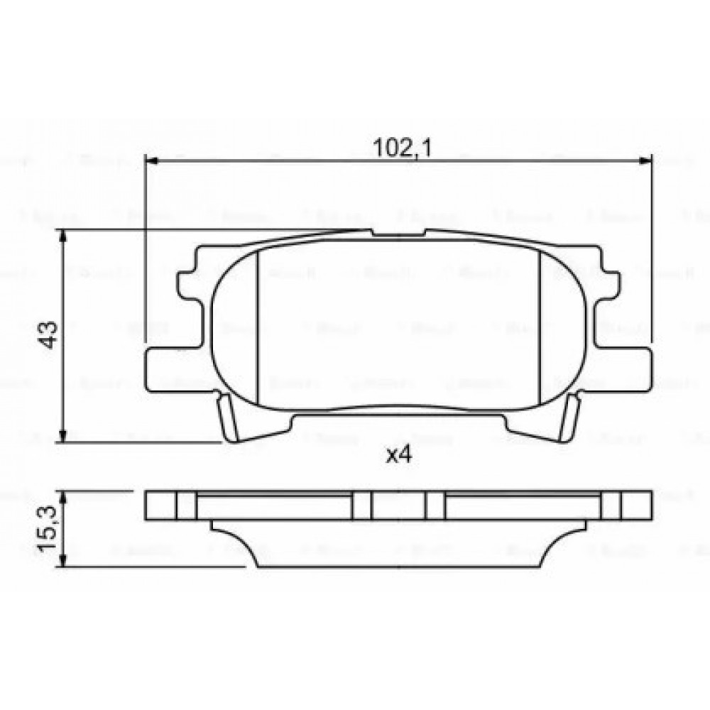 STABDŽIŲ TRINKELIŲ KOMPLEKTAS TOYOTA GALINĖ AŠIS LEXUS RX300 03-