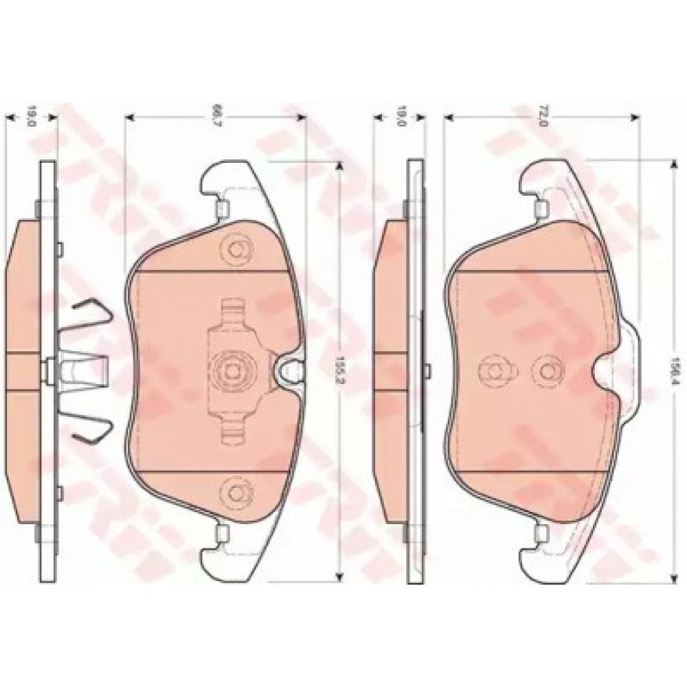 STABDŽIŲ TRINKELIŲ KOMPLEKTAS JAGUAR S-TYPE,XK,XJ,XF 06-PRIEKIS
