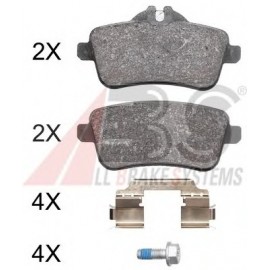 STABDŽIŲ TRINKELIŲ KOMPLEKTAS MB W166 M CLASS 11- GALAS