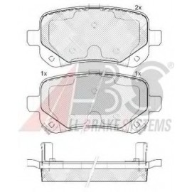 STABDŽIŲ TRINKELIŲ KOMPLEKTAS CHRYSLER VOYAGER/LANCIA VOYAGER/VW ROUTAN 2.0D-4.0 06.07-