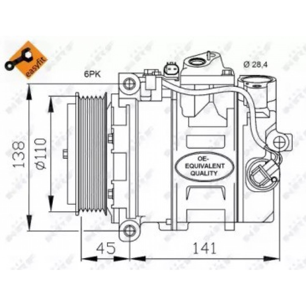 AC SIURBLYS MB W203/W211/W463 00-