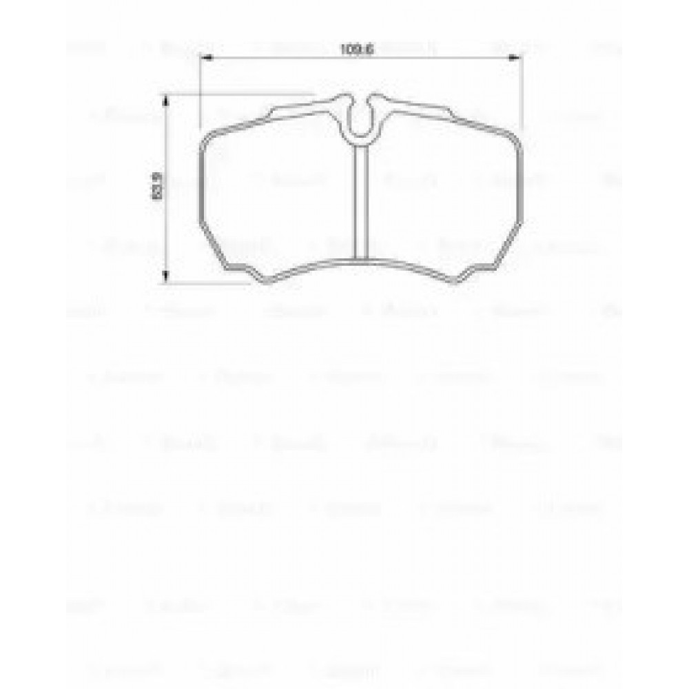 STABDŽIŲ TRINKELIŲ KOMPLEKTAS IVECO GALINĖ AŠIS DAILY 99-