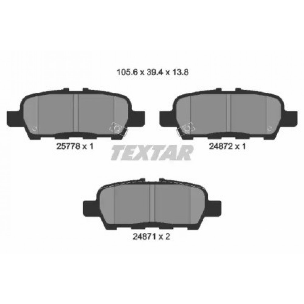 STABDŽIŲ TRINKELIŲ KOMPLEKTAS NISSAN X-TRAIL,QASHQAI 02-