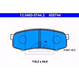 STABDŽIŲ TRINKELIŲ KOMPLEKTAS TOYOTA LAND CRUISER 04-/MITSUBISHI PAJERO