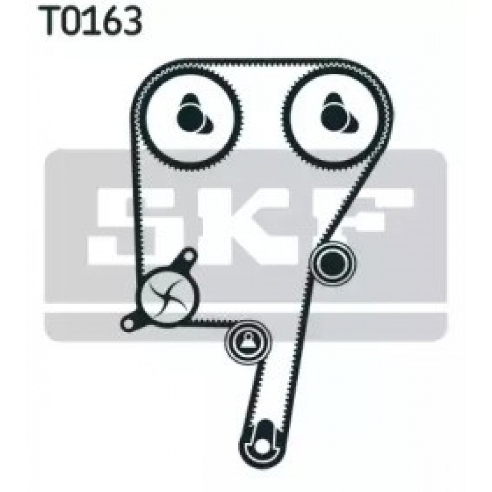 PASKIRSTYMO DIRŽO KOMPLEKTAS FORD,VOLVO 2,0-2,5