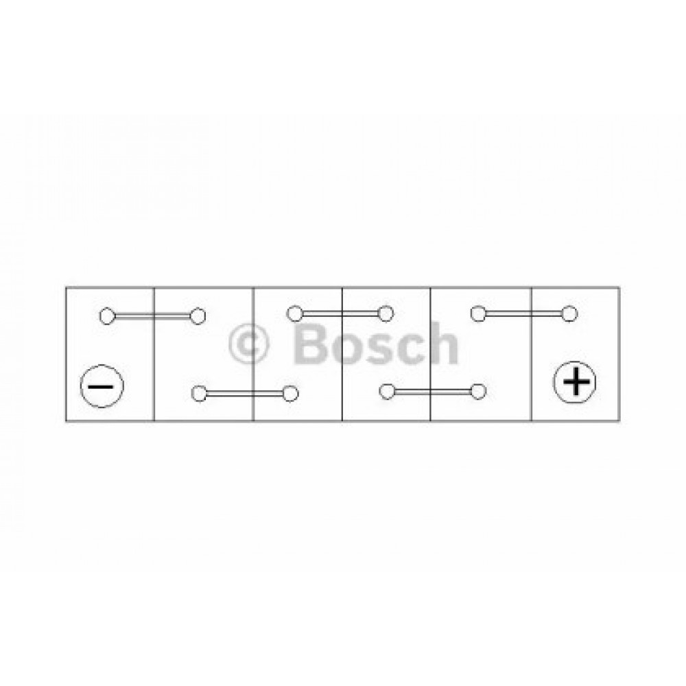 AKUMULIATORIUS BOSCH 41AH/360A D+ /207X175X175/ /B OSCH S3/