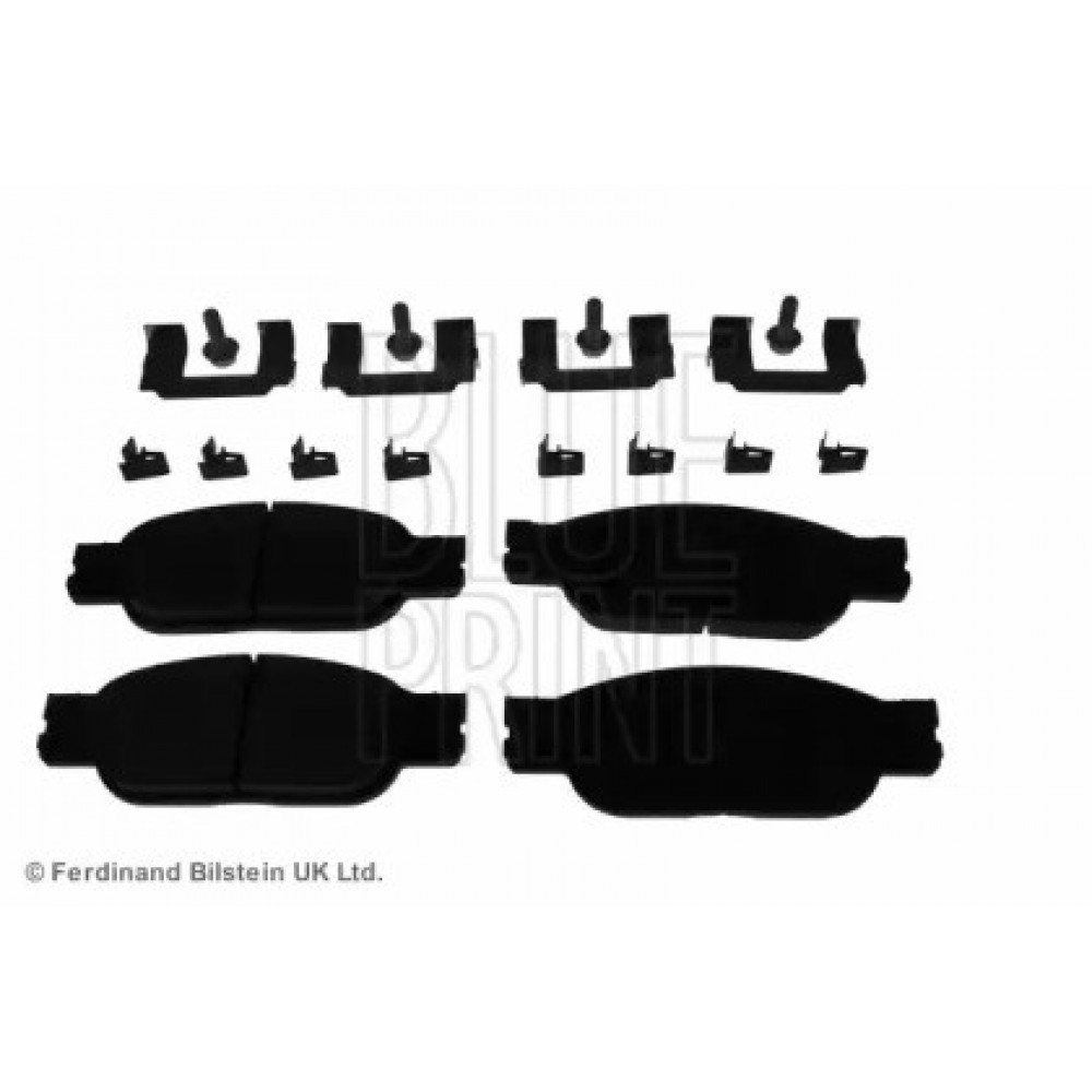 Stabdžių trinkelių komplektas STABDŽIŲ JAGUAR PRIEKINĖ AŠIS S-TYPE 2,5-4,2 V8 02-07