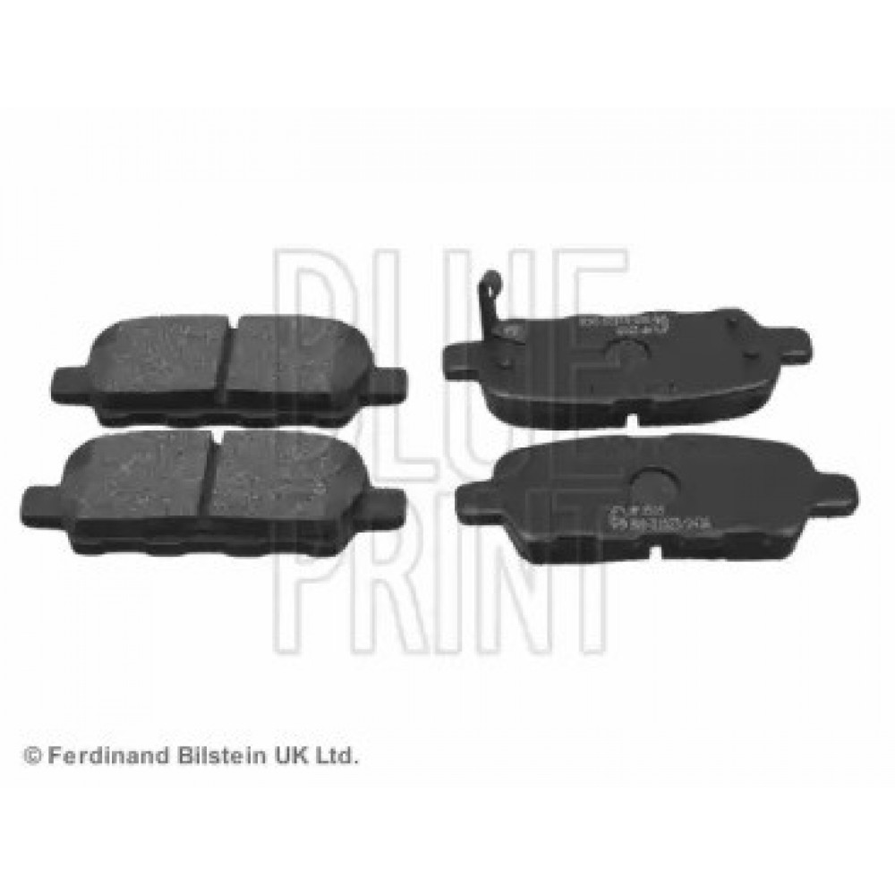 Stabdžių trinkelių komplektas STABDŽIŲ NISSAN PRIEKINĖ AŠIS CUBE/JUKE/QASHQAI/TIIDA/X-TRAIL 1,5-2,5 07-