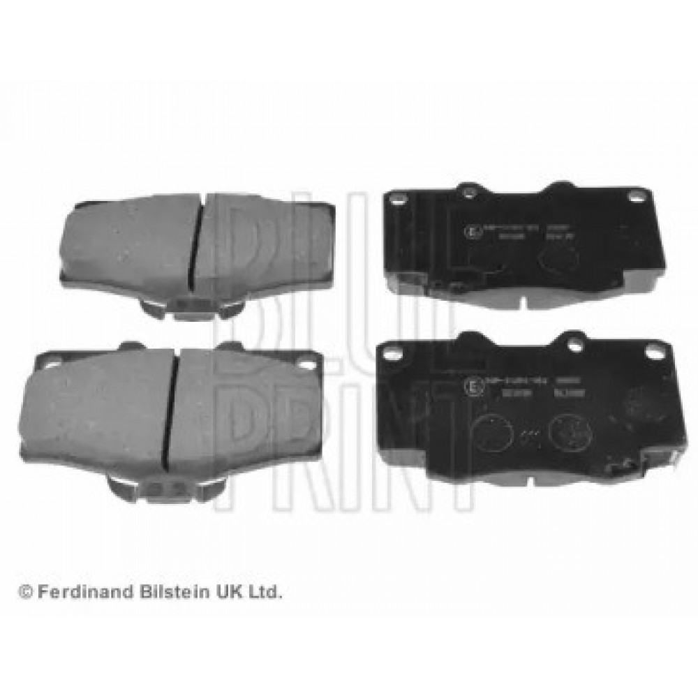 Stabdžių trinkelių komplektas STABDŽIŲ TOYOTA PRIEKINĖ AŠIS 4 RUNNER/LAND CRUISER 90 95-03