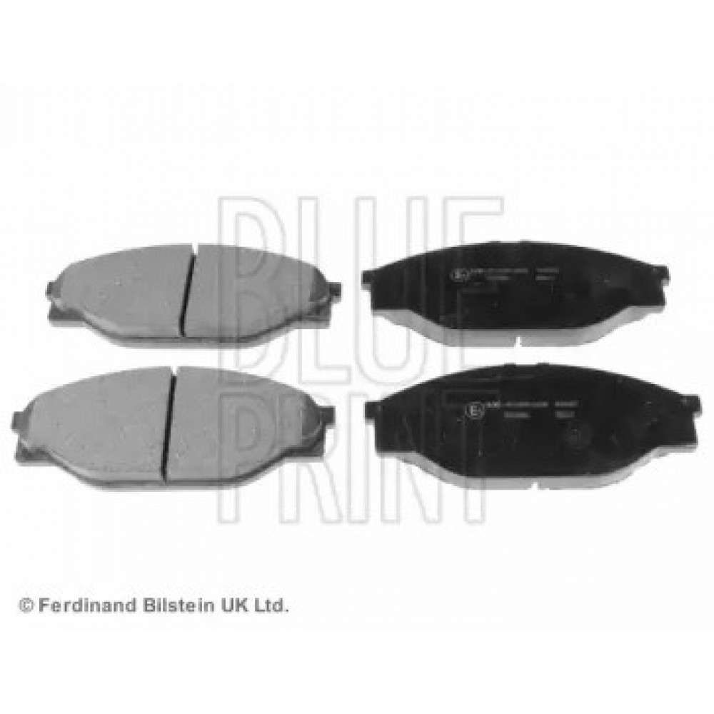 Stabdžių trinkelių komplektas STABDŽIŲ TOYOTA PRIEKINĖ AŠIS HIACE/HILUX 2,0-2,4 89-01