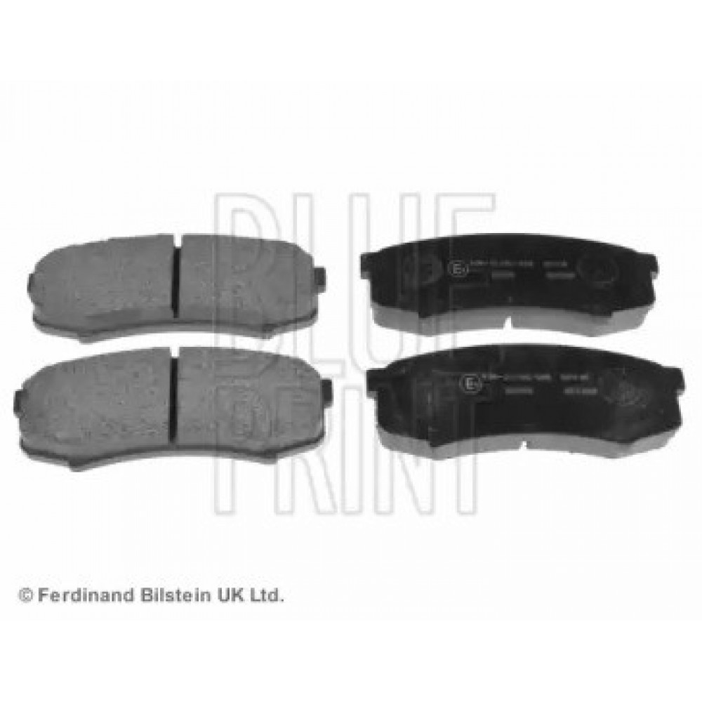 Stabdžių trinkelių komplektas STABDŽIŲ TOYOTA GALINĖ AŠIS 4 RUNNER/LAND CRUISER 2,4-4,5 85-